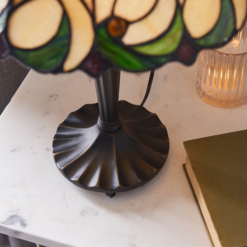 Endon 64195 - Настолна лампа Tiffany JAMELIA 1xE27/60W/230V диам. 31 см