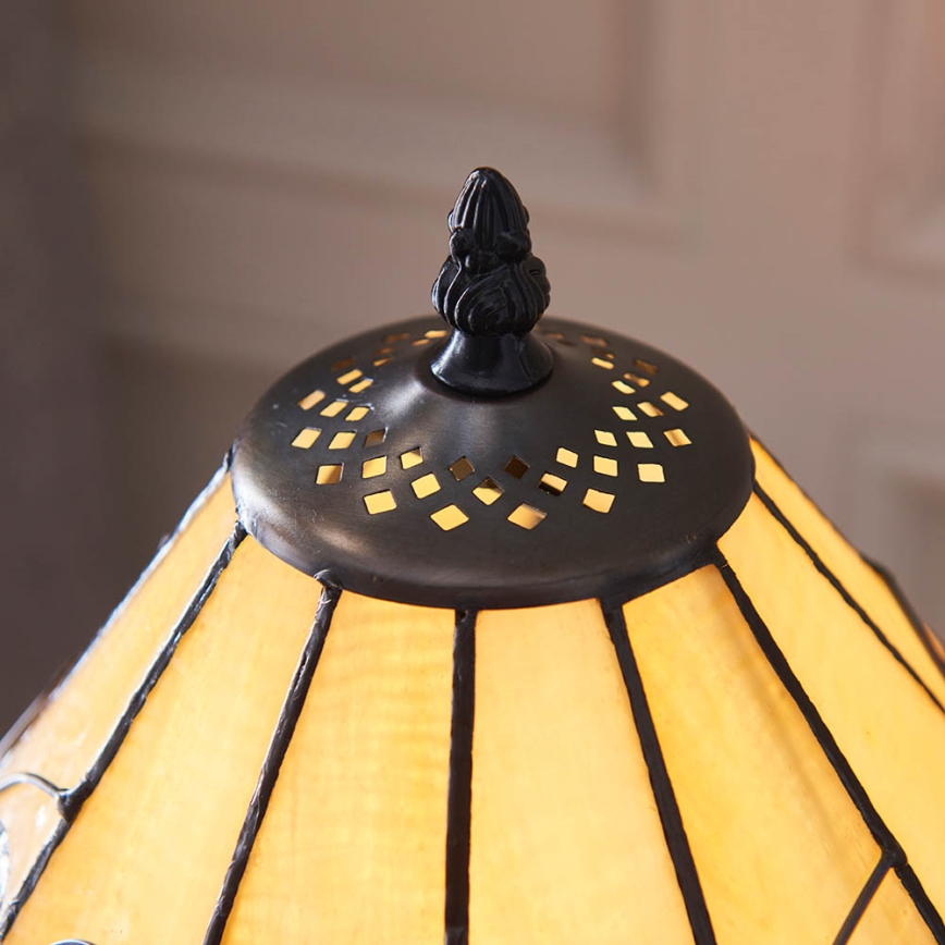 Endon 64195 - Настолна лампа Tiffany JAMELIA 1xE27/60W/230V диам. 31 см