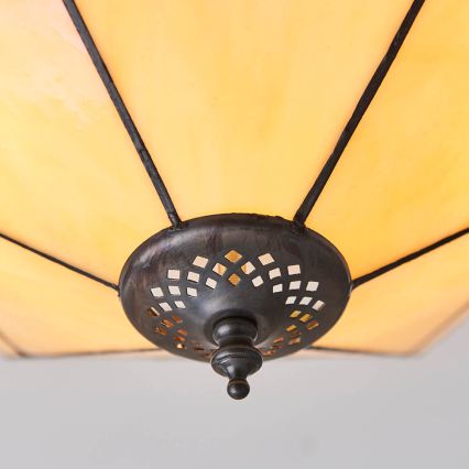 Endon 64284 - Плафон Tiffany NEVADA 2xE27/60W/230V, Ø 40 см