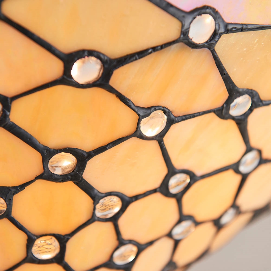 Endon 64300 - Таванен полилей Tiffany PEARL 3xE27/60W/230V Ø 37 см