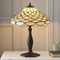 Endon 64301 - Настолна лампа Tiffany PEARL 1xE27/60W/230V, диаметър 37 см
