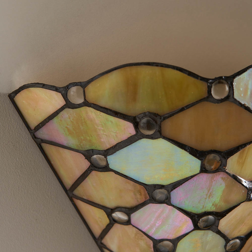 Endon 64302 - Настенно осветително тяло Tiffany PEARL 1xE14/40W/230V