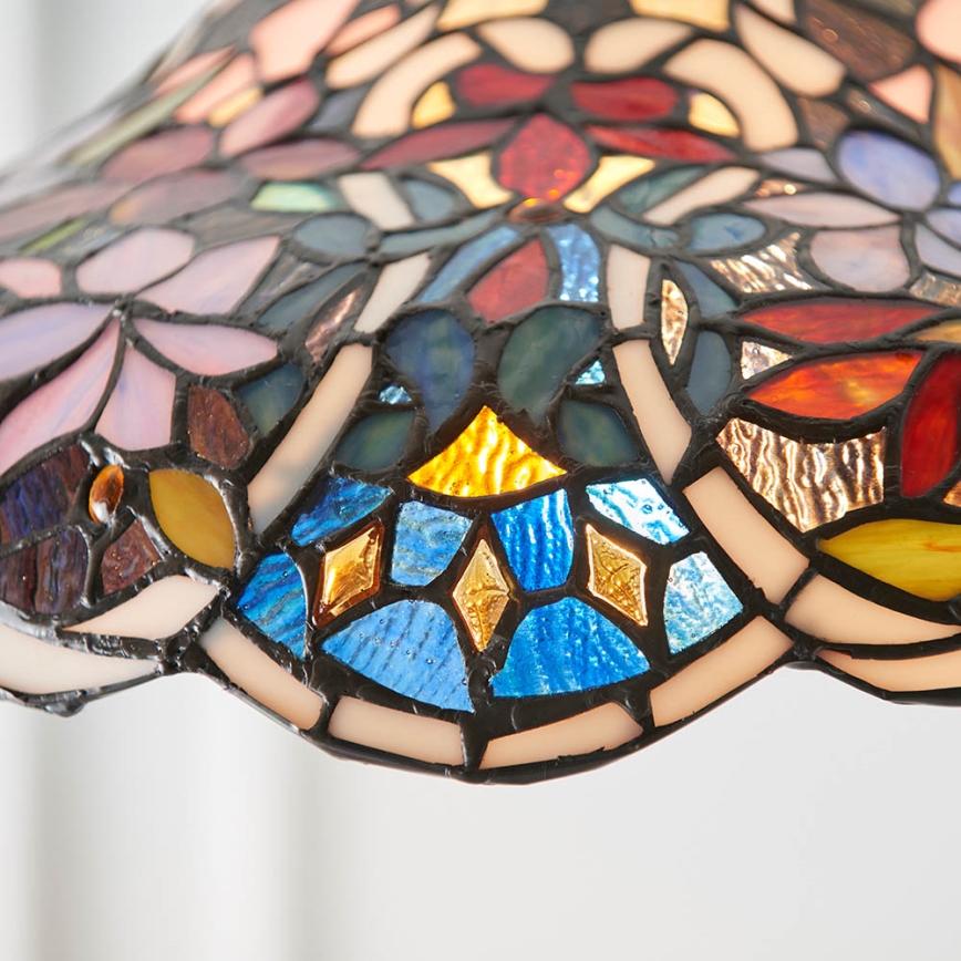 Endon 64325 - Полилей на верига SULLIVAN 1xE27/60W/230V, диам. 40 см