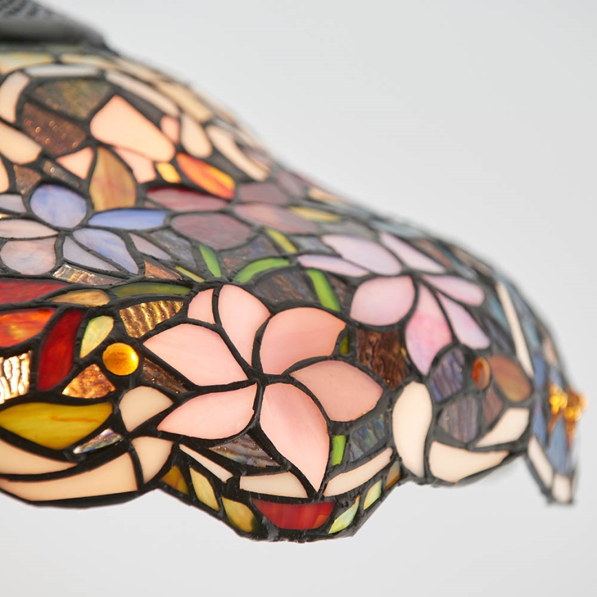 Endon 64325 - Полилей на верига Tiffany SULLIVAN 1xE27/60W/230V Ø 40 см