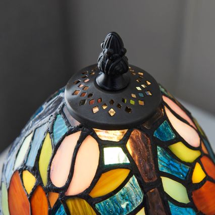 Endon 64331 - Настолна лампа Tiffany SYLVETTE 1xE14/40W/230V Ø 15 см