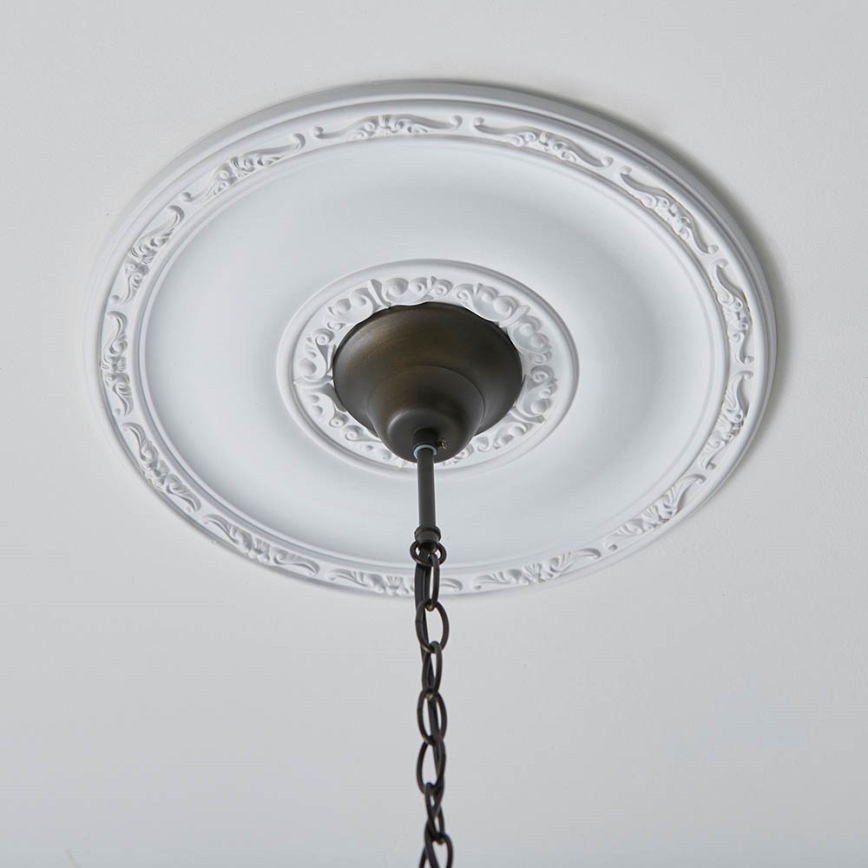 Endon 67045 - Полилей с верига Tiffany FARGO 1xE27/60W/230V Ø 40 см