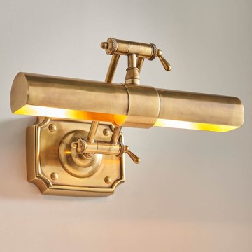 Endon 69832 - Лампа за картини WINCHESTER 2xE14/6W/230V 35,5 cm месинг