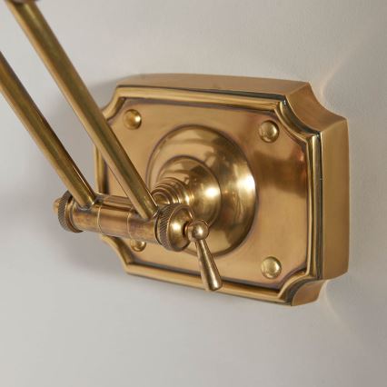 Endon 69833 - Осветително тяло за картини WINCHESTER 2xE14/6W/230V 51 см, месинг