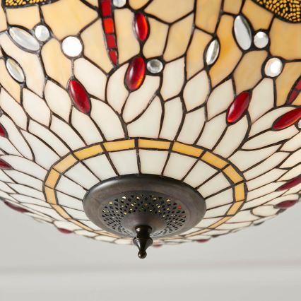 Endon 70759 - Полилей на верига DRAGONFLY 3xE27/60W/230V Ø 41 см