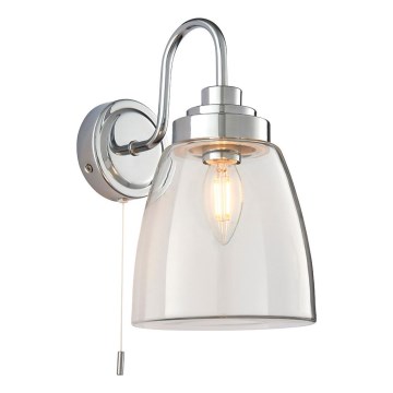 Endon 77088 - Стенен осветител за баня ASHBURY 1xE14/4W/230V IP44 лъскав хром