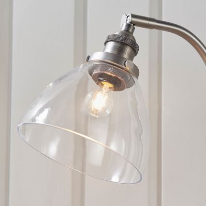 Endon 91740 - Настолна лампа HANSEN 1xE14/40W/230V матов хром