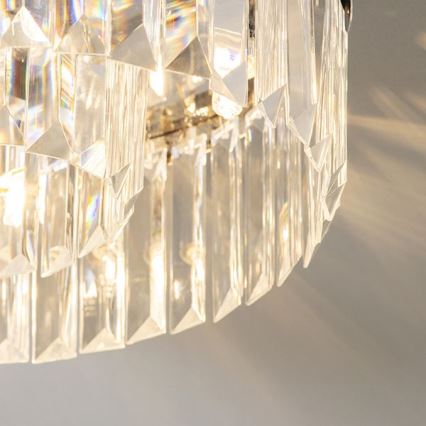 Endon 91811 - Таванно осветително тяло за баня SHIMMER 5xG9/18W/230V IP44 лъскав хром