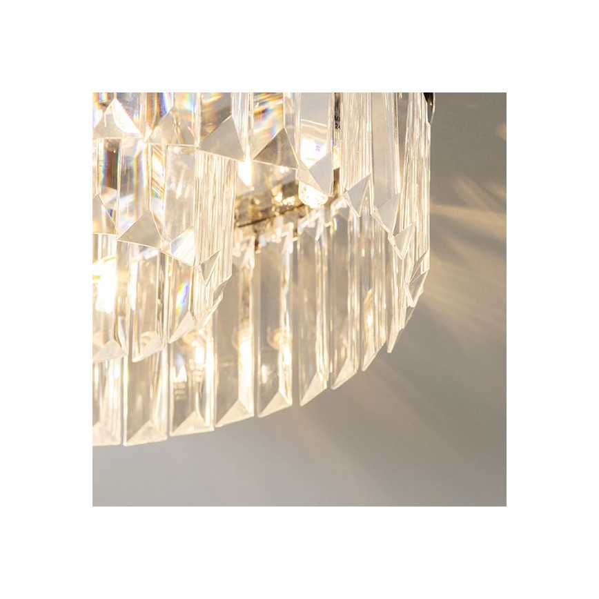 Endon 91811 - Таванно осветително тяло за баня SHIMMER 5xG9/18W/230V IP44 лъскав хром
