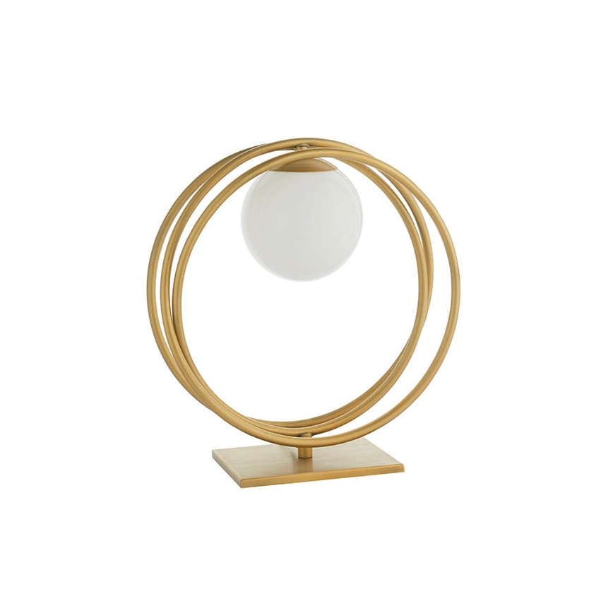 Endon 92491 - Настолна лампа EMILIO 1xG9/3W/230V златна/бяла