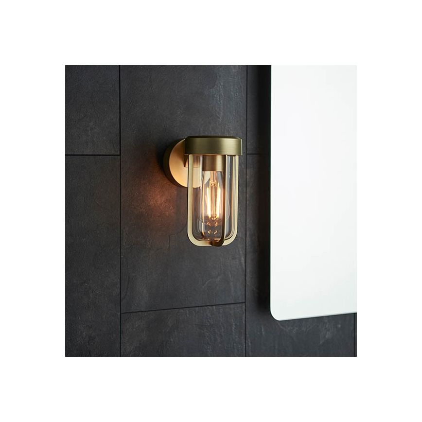 Endon 92855 - Настенно осветително тяло за баня 1xE27/6W/230V IP44, месинг