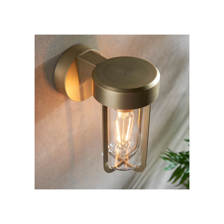 Endon 92855 - Настенно осветително тяло за баня 1xE27/6W/230V IP44, месинг