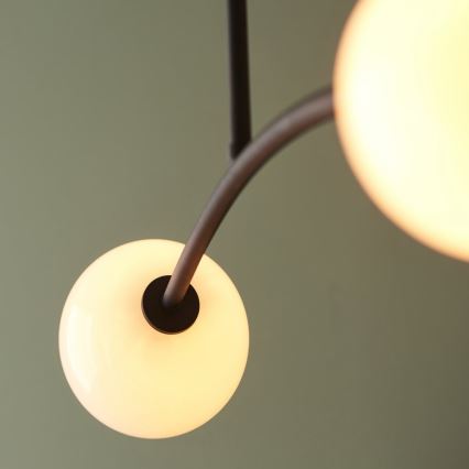 Endon 92940 - Полилей на прът BALANCE 4xG9/3W/230V черен