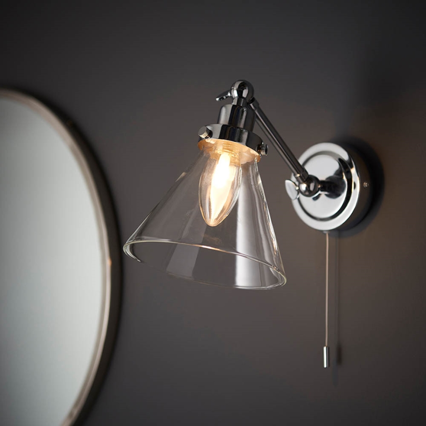 Endon 93853 - Стенен спот за баня FARADAY 1xG9/3W/230V IP44 лъскав хром