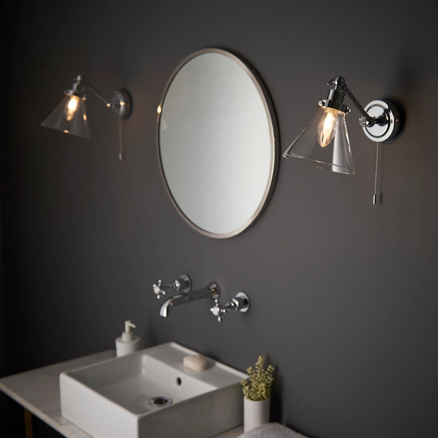 Endon 93853 - Стенен спот за баня FARADAY 1xG9/3W/230V IP44 лъскав хром