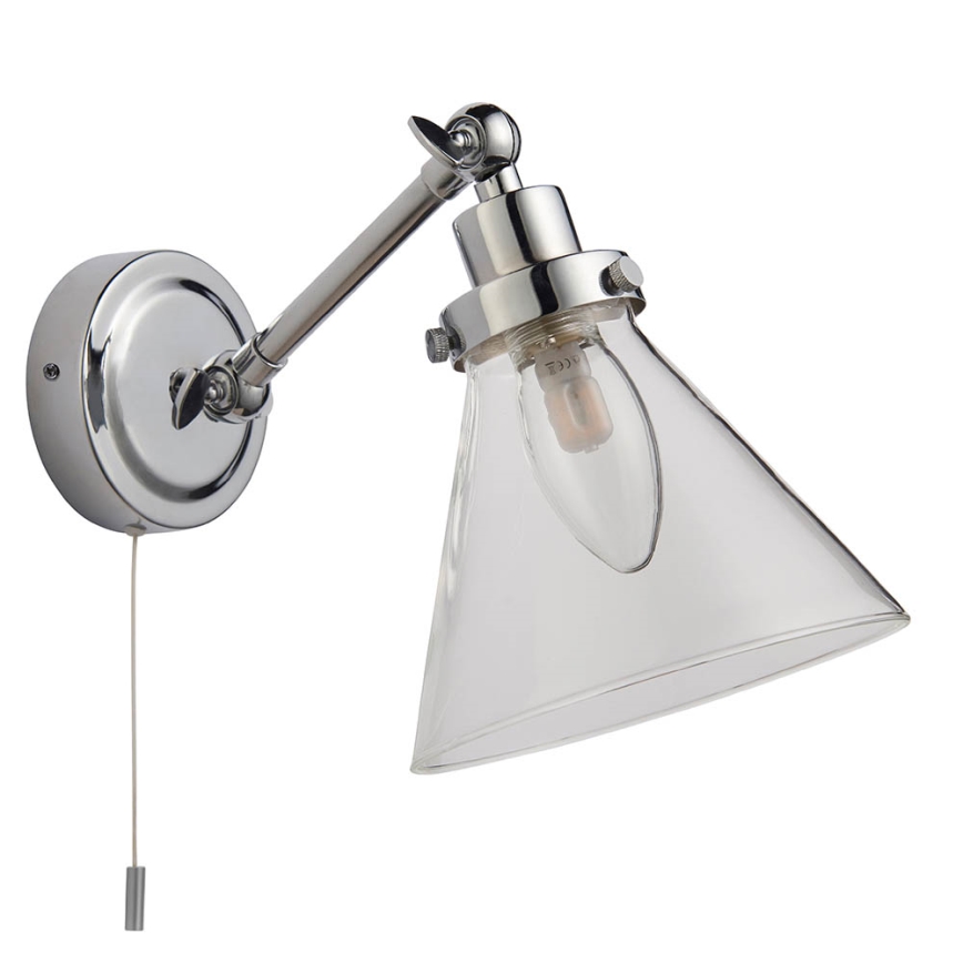 Endon 93853 - Стенен спот за баня FARADAY 1xG9/3W/230V IP44 лъскав хром