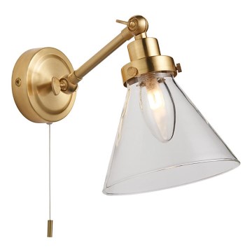 Endon 93854 - Стенен спот за баня FARADAY 1xG9/3W/230V IP44 златист