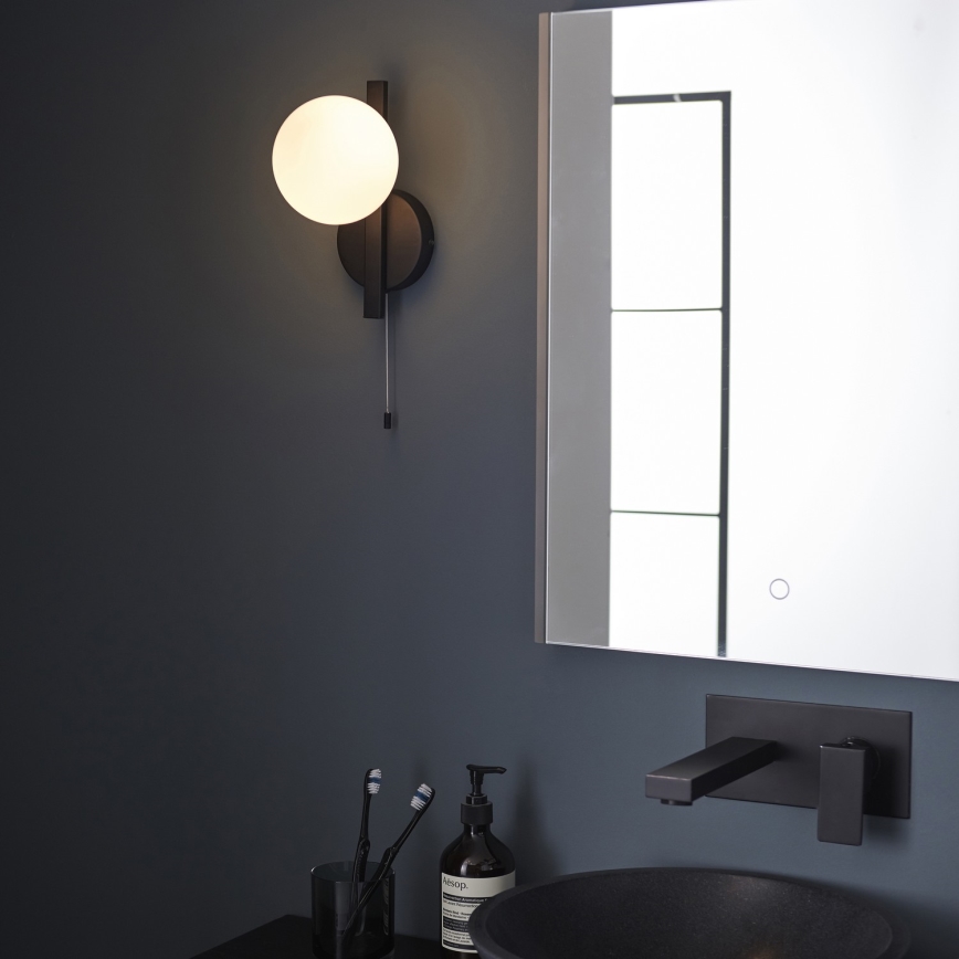 Endon 94081 - Стенно осветително тяло за баня SPA 1xG9/3W/230V IP44 черно