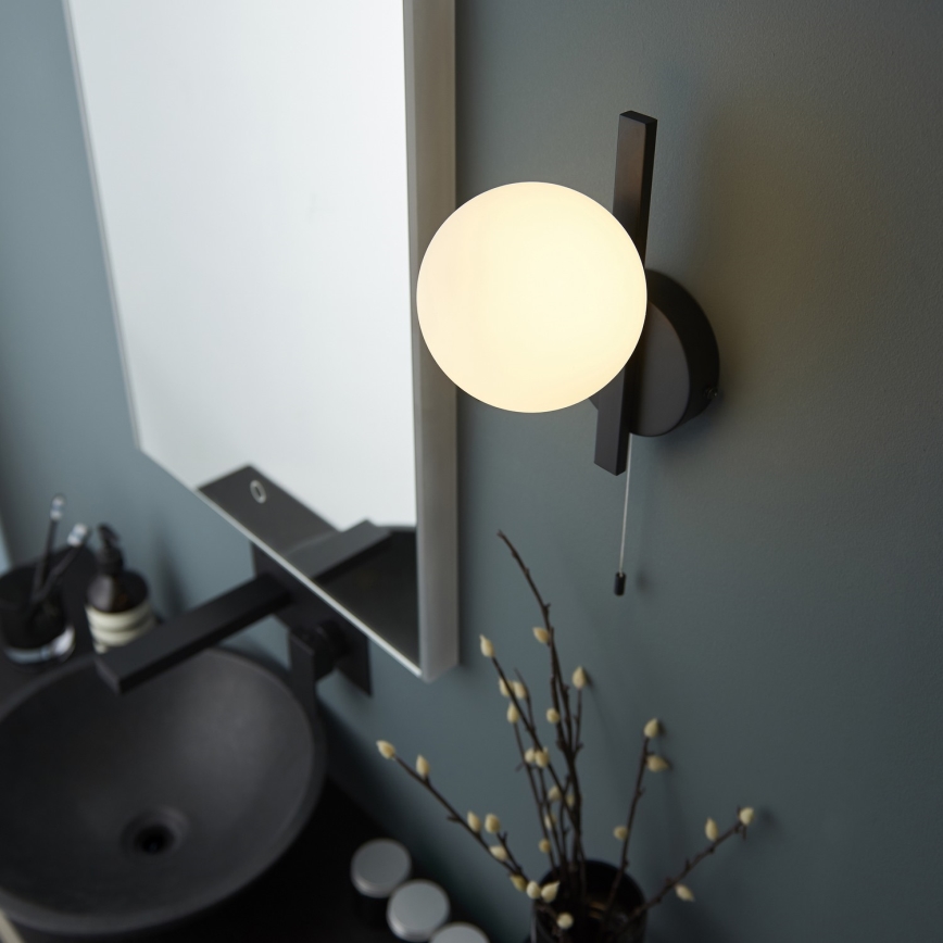 Endon 94081 - Стенно осветително тяло за баня SPA 1xG9/3W/230V IP44 черно