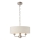 Endon 94361 - Пендел HIGHCLERE 3xE14/40W/230V бежов/матов хром Ø 45 cm