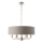 Endon 94373 - Пендел HIGHCLERE 6xE14/40W/230V сив/лъскав хром