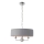 Endon 94394 - Пендел HIGHCLERE 3xE14/40W/230V тъмен/лъскав хром Ø 45 cm