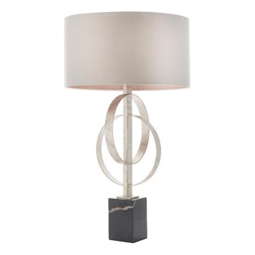 Endon 95217 - Настолна лампа 1xE27/10W/230V сива/черна