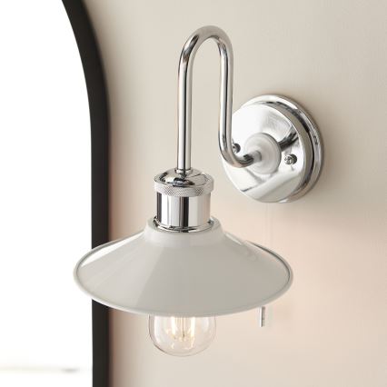 Endon 95508 - Стенно осветително тяло за баня MARIS 1xE27/6W/230V IP44 лъскав хром
