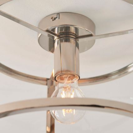 Endon 96150 - Таванно осветително тяло HOPTON 1xE27/10W/230V, лъскав хром