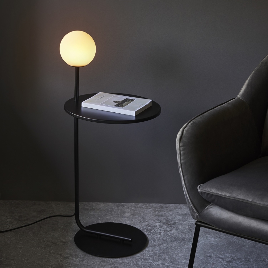 Endon 96713 - Подова лампа HALO 1xG9/3W/230V черна