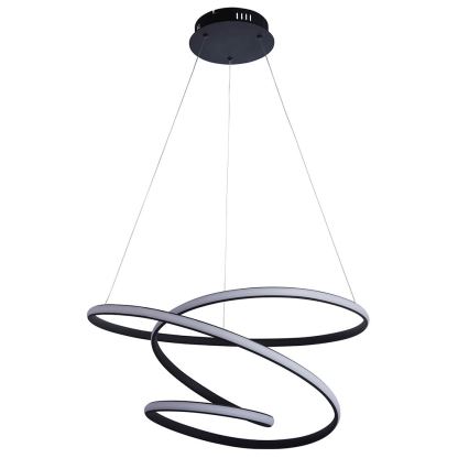 Endon 97632 - LED полилей на кабел DUNE LED/47,5W/230V 3000K черен