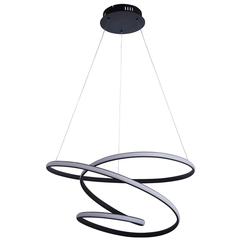 Endon 97632 - LED полилей на кабел DUNE LED/47,5W/230V 3000K черен