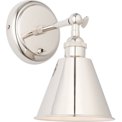 Endon 98716 - Настенно точково осветително тяло HALLE 1xE14/40W/230V лъскав хром