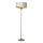 Endon 98935 - Лампион HIGHCLERE 3xE14/40W/230V бял/месинг Ø 47 cm