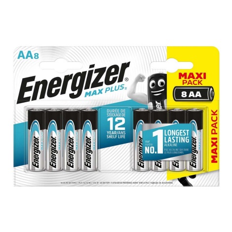 Energizer - 8 бр. алкални батерии AA 1,5V