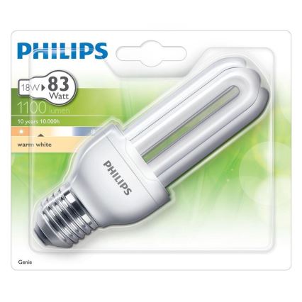 Енергоспестяваща крушка Philips GENIE E27/18W/230V 2700K