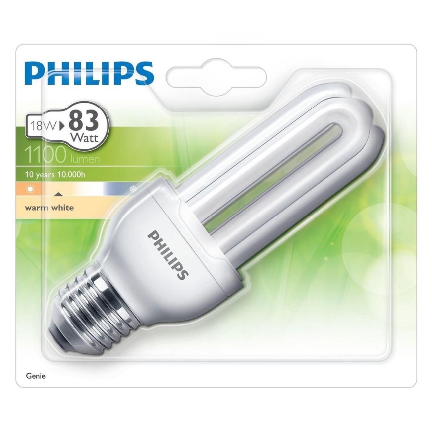 Енергоспестяваща крушка Philips GENIE E27/18W/230V 2700K