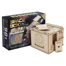 EscapeWelt - 3D дървен механичен пъзел Space box