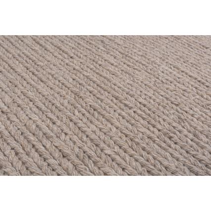 Естествен вълнен килим FIR WOOL 160 x 230 см, 2600 г/м², бежов