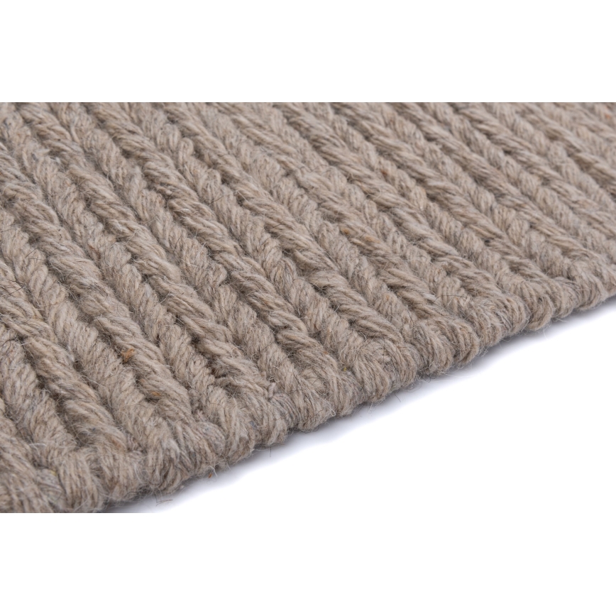 Естествен килим FIR WOOL 200x300 см 2600 г/м² бежов