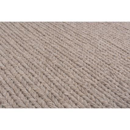 Естествен килим FIR WOOL 200x300 см 2600 г/м² бежов