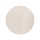 Естествен кръгъл килим FIR WOOL, 160 см, 2600 g/m², кремав