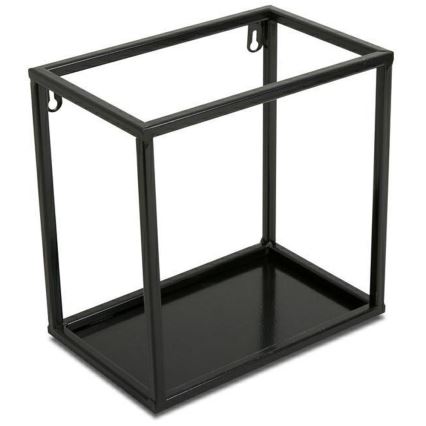Етажерка 24x24 см черна