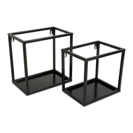 Етажерка 24x24 см черна