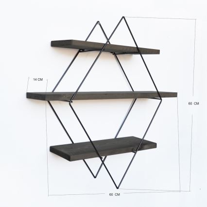 Етажерка 60x60 cм смърч