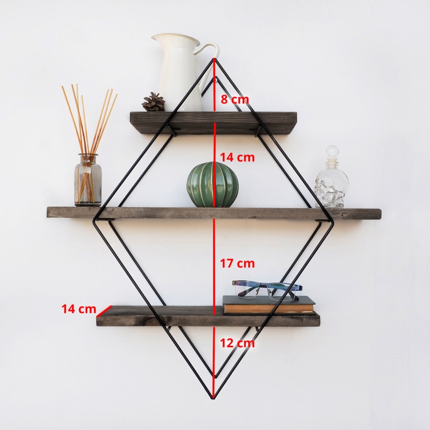 Етажерка 60x60 cм смърч